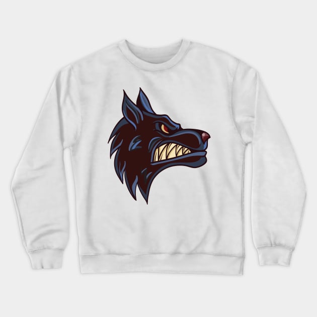 bad wolf Crewneck Sweatshirt by mutarek